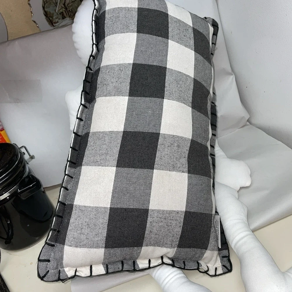 Halloween Large Skeleton Pillow and Trick Or Treat Throw Pillow Holiday Decor